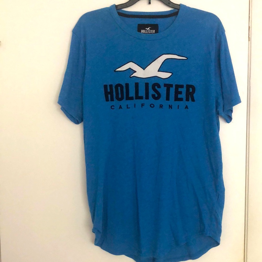 Hollister California blue L tee shirt
